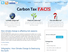 Tablet Screenshot of carbontax.net.au